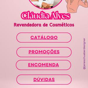 Cartão de visita interativo com catálogo